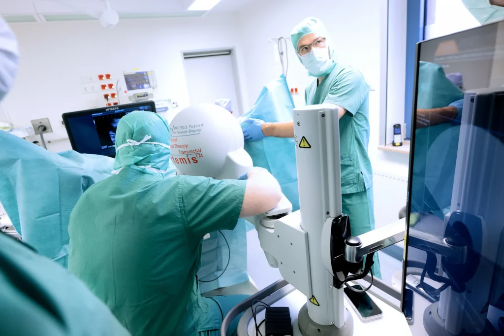 Artemis-System zur gezielten Prostatabiopsie