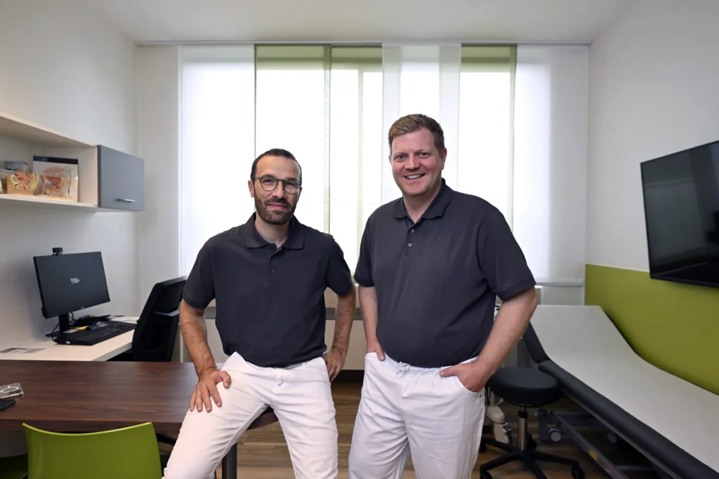 Prof. Dr. Marko Brock und Prof. Dr. Julian Hanske – interdisziplinäres Expertenteam